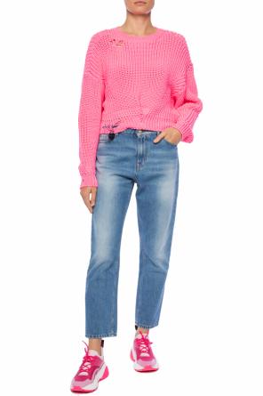 Braided sweater with logo charm, zdjęcie 2 Braided sweater with logo charm od Diesel